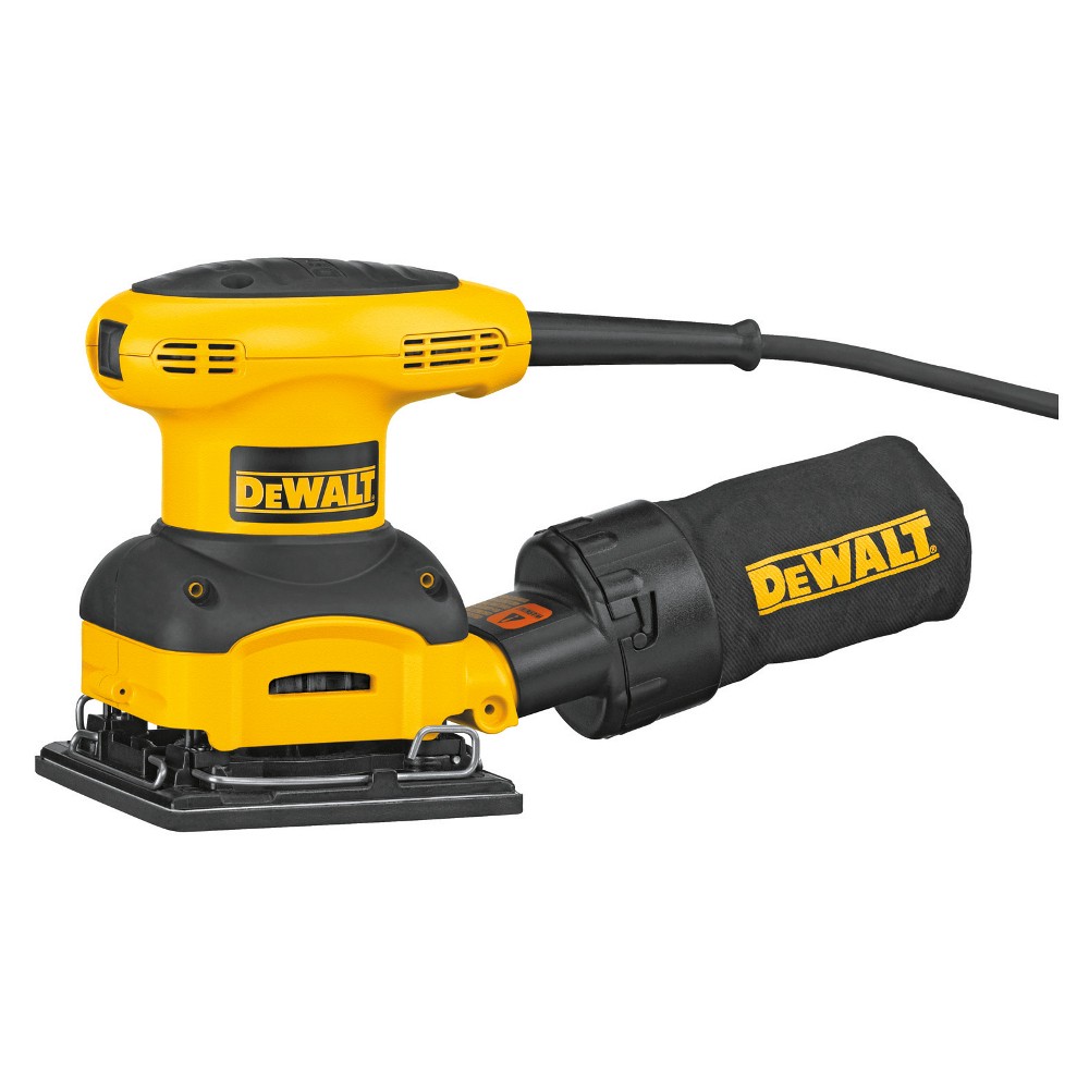 DEWALT - PALM SANDER 230W SHEET 14000 RPM DUSTBAG KITBOX 